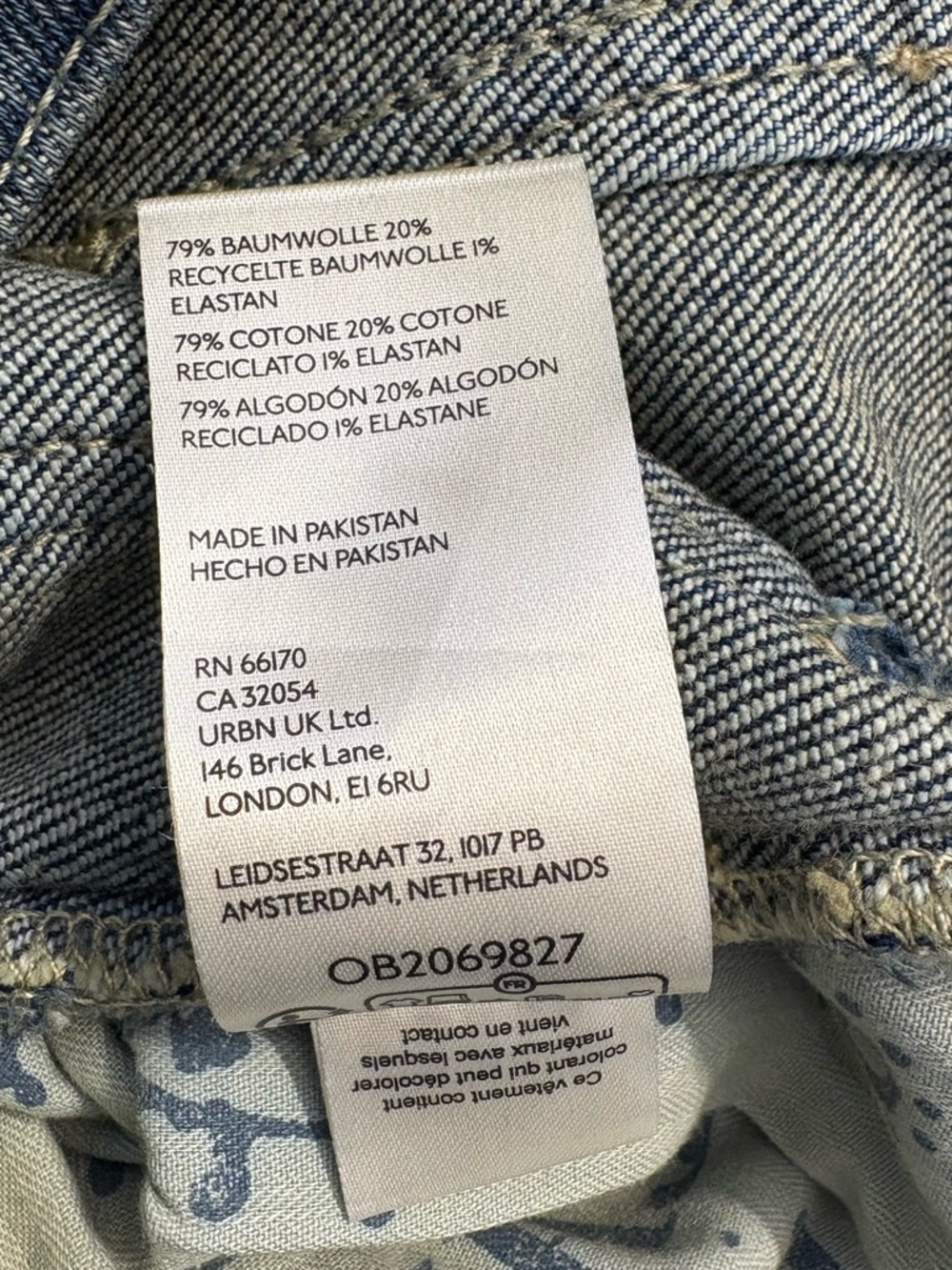 Free People We The Free NWT Sabine Slim Straight Size 27 - Picture 14 of 16